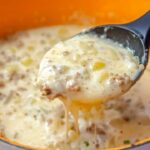 This Cheesy Hamburger Potato Soup is like a cozy, warm hug in a bowl! Perfect for chilly days, it’s loaded with hearty ground beef, creamy potatoes, and a generous amount of cheese. It’s one of those one-pot wonders that’s simple to make and guaranteed to become a family favorite.